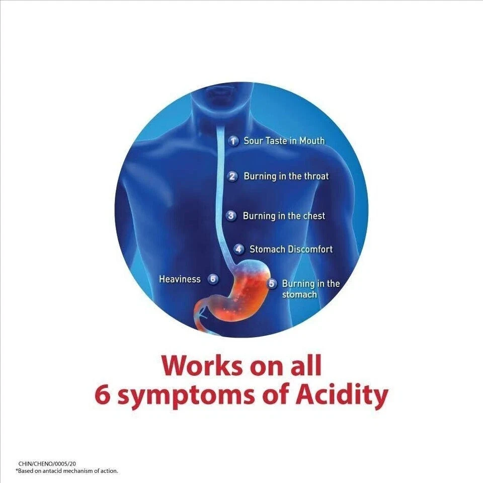 Eno Regular Digestive Antacid Fast Relief From Acidity Fruit Salt Orange - 100g thumbnail