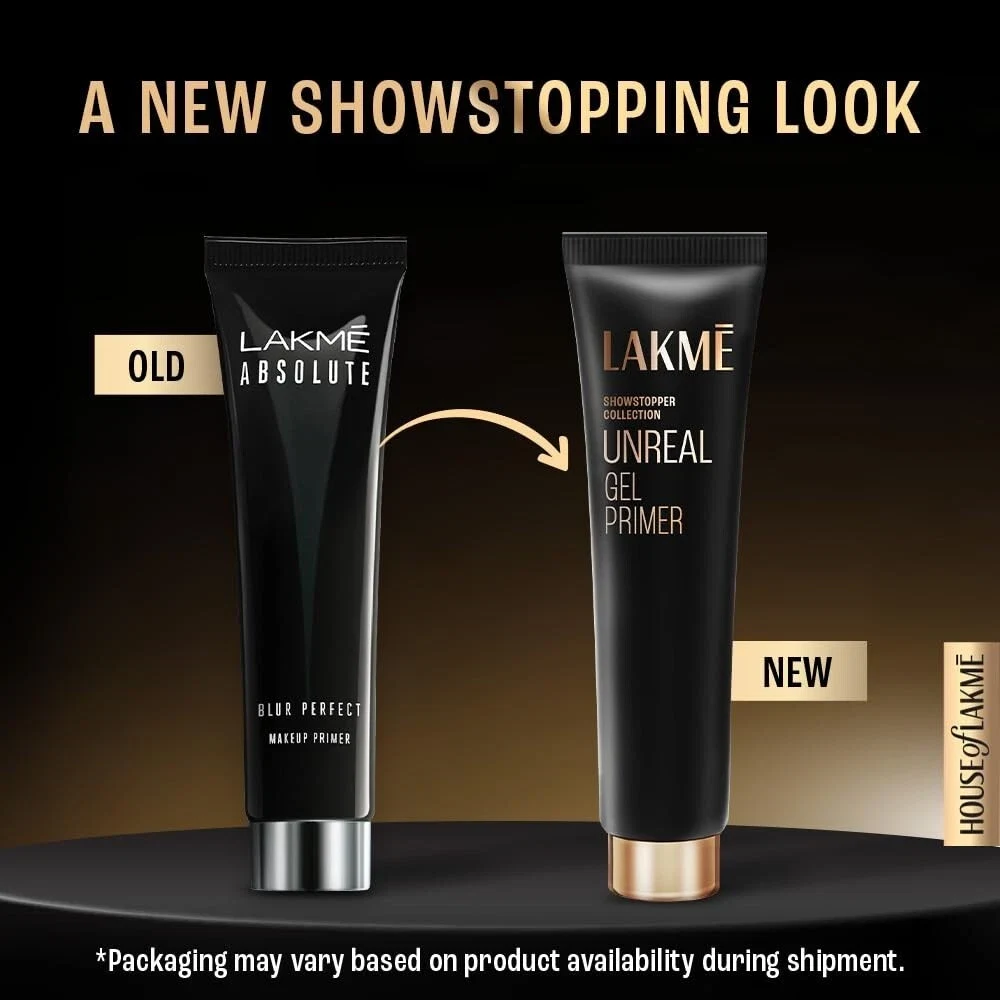 Lakme Absolute Under Cover Gel Face Primer, Transparent Makeup Primer 30gm thumbnail