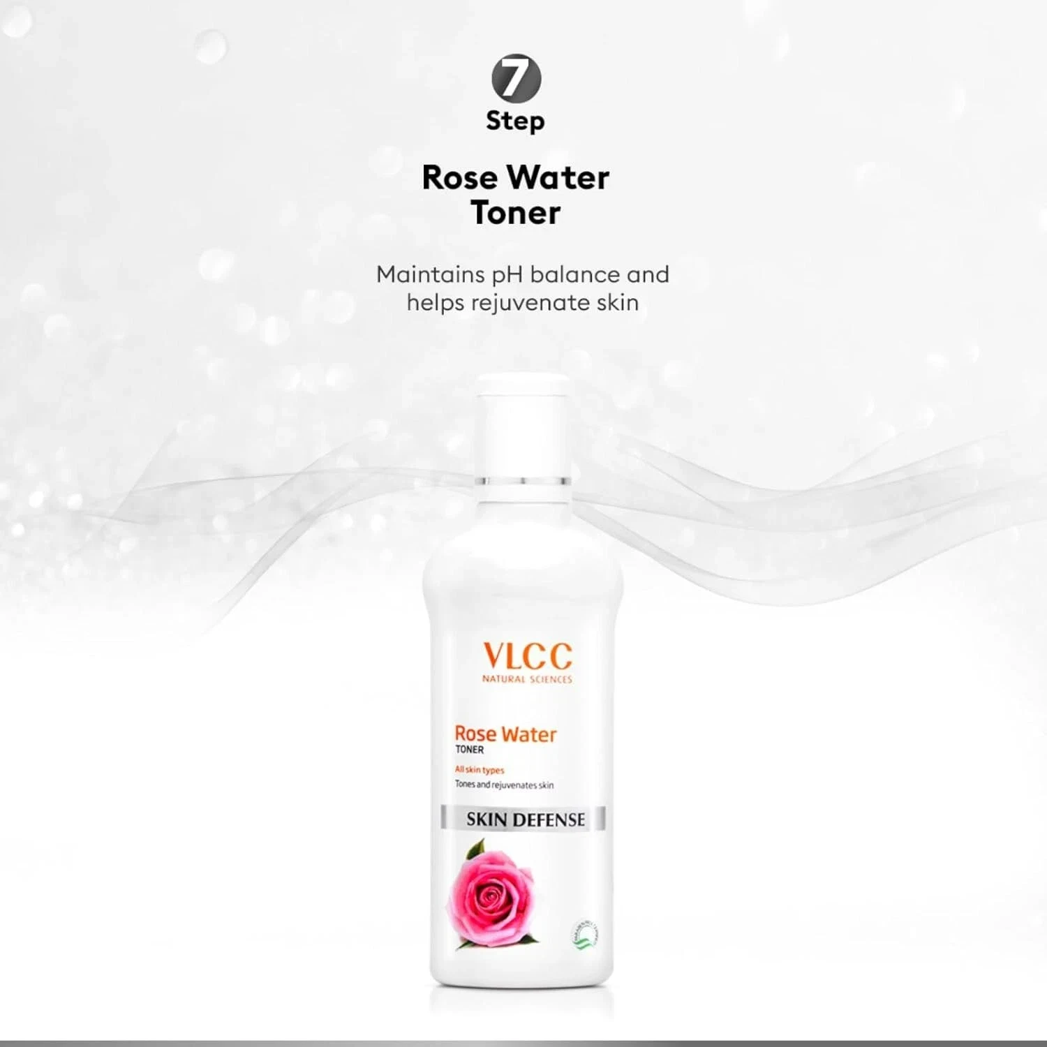 VLCC Diamond Facial Kit + Free Rose Water Toner 300gm ( Salon Series ) thumbnail