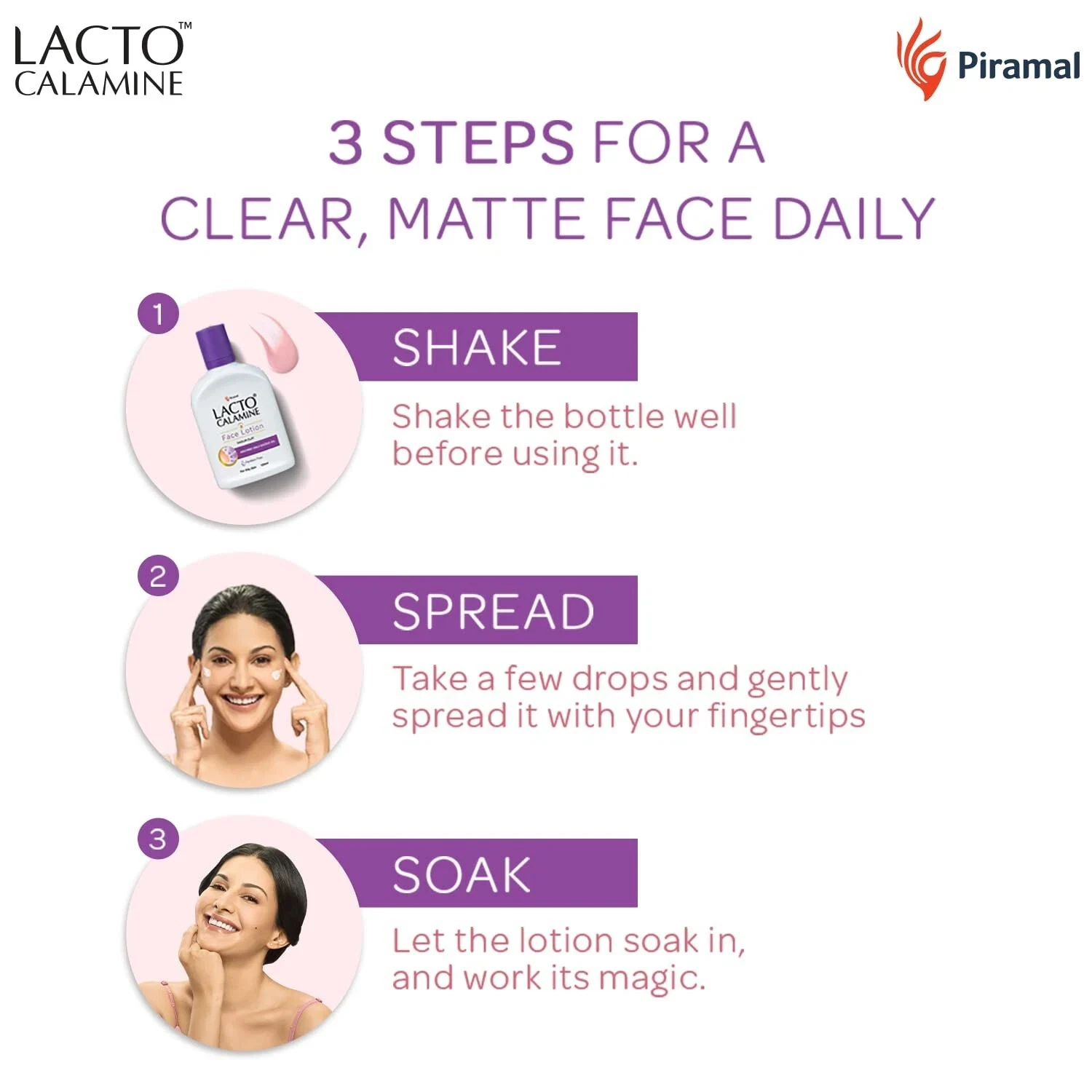 Lacto Calamine Face Lotion for Oil Balance - Oily Skin - 120 ml thumbnail