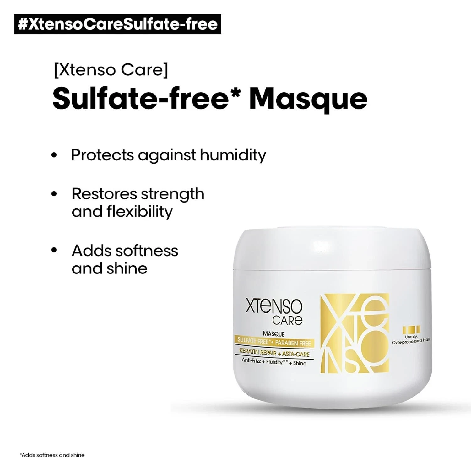 Loreal Professionnel Xtenso Care Masque With Keratin Repair and Asta-Care 196 gm thumbnail