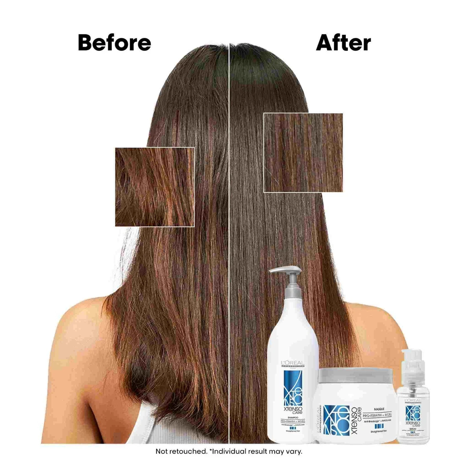 Loreal Professionnel Xtenso Care Masque For Smooth Frizz Free Hairs 490gm thumbnail