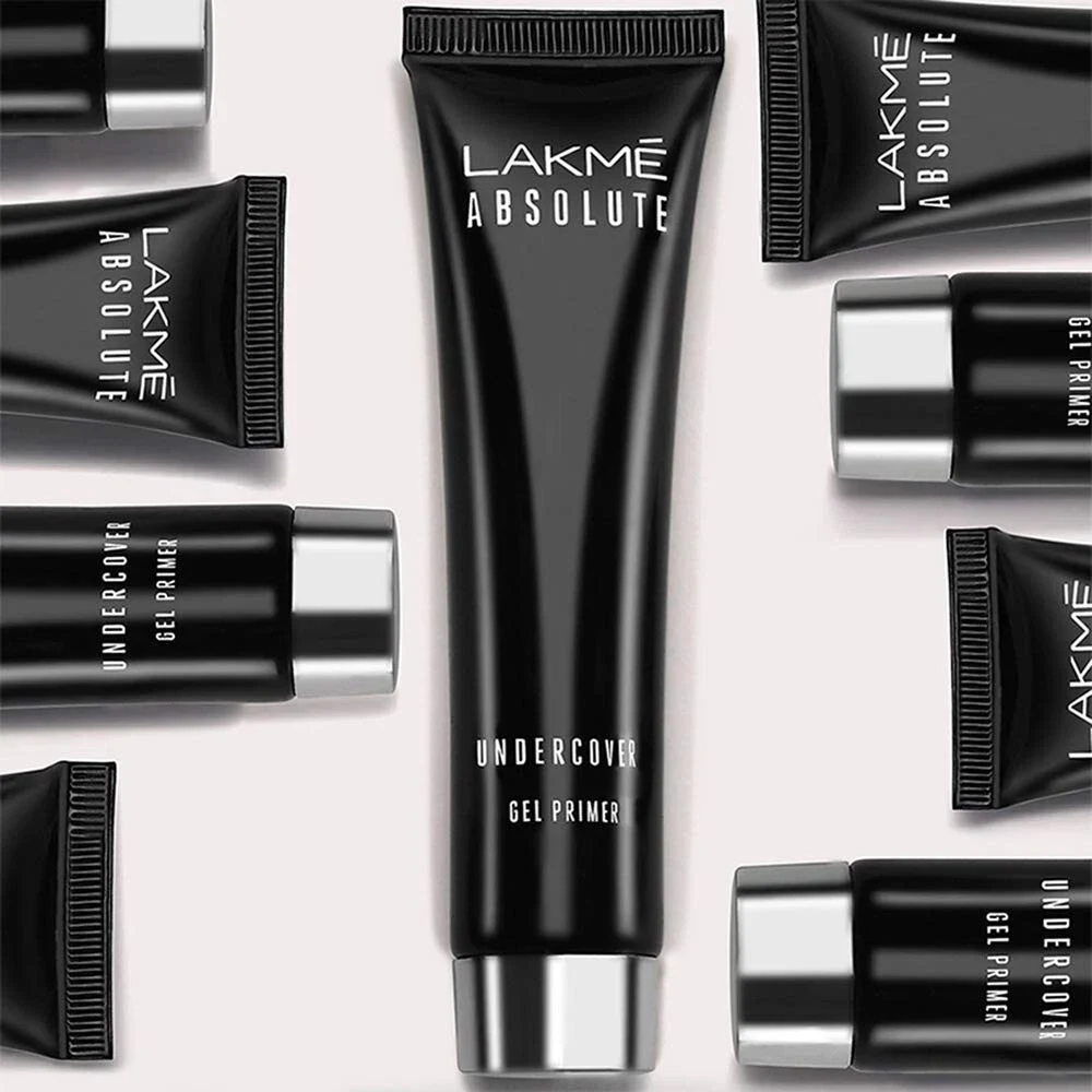 Lakme Absolute Under Cover Gel Face Primer, Transparent Makeup Primer 30gm thumbnail