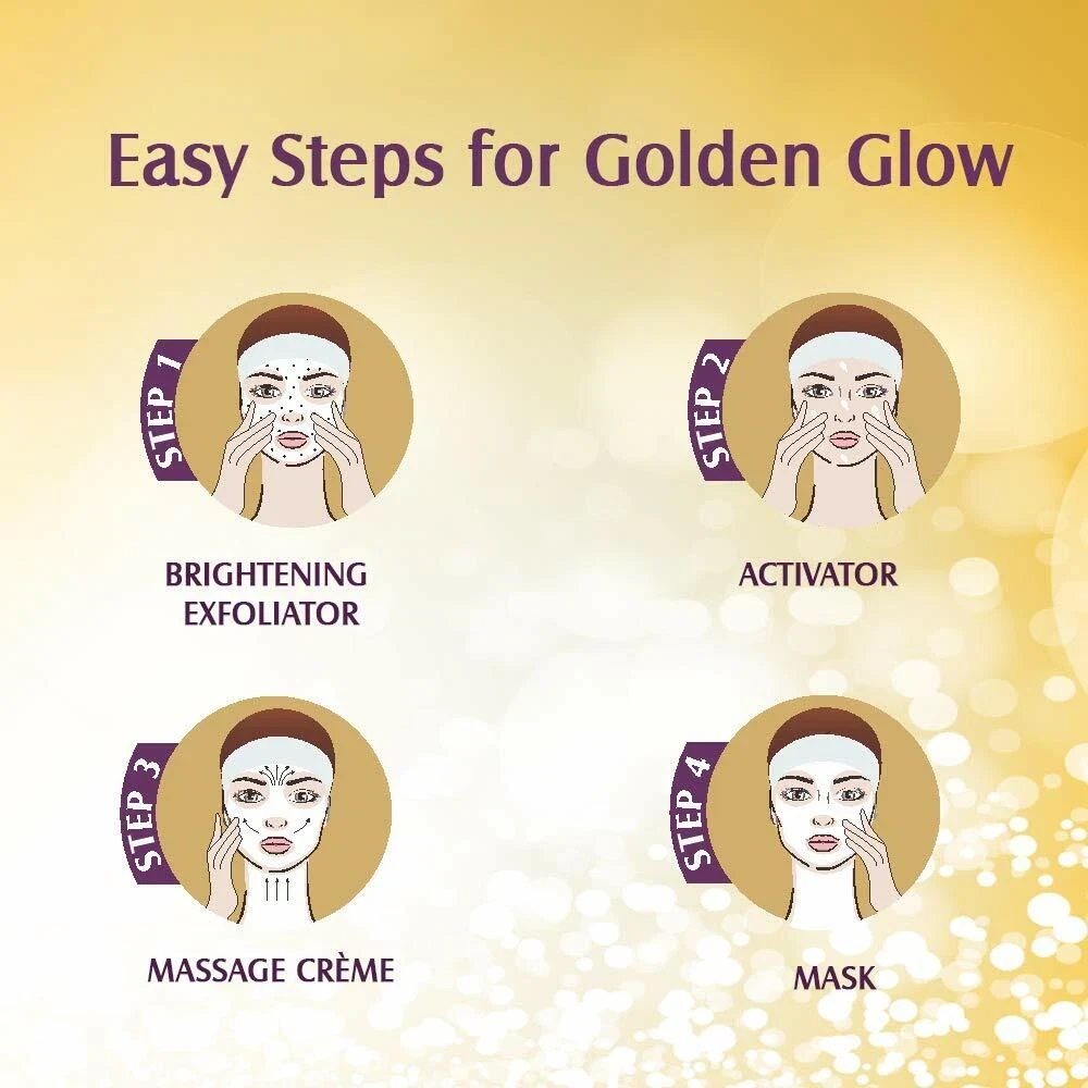 Lotus Herbals Radiant Gold Facial Kit For Instant Glow 170g thumbnail