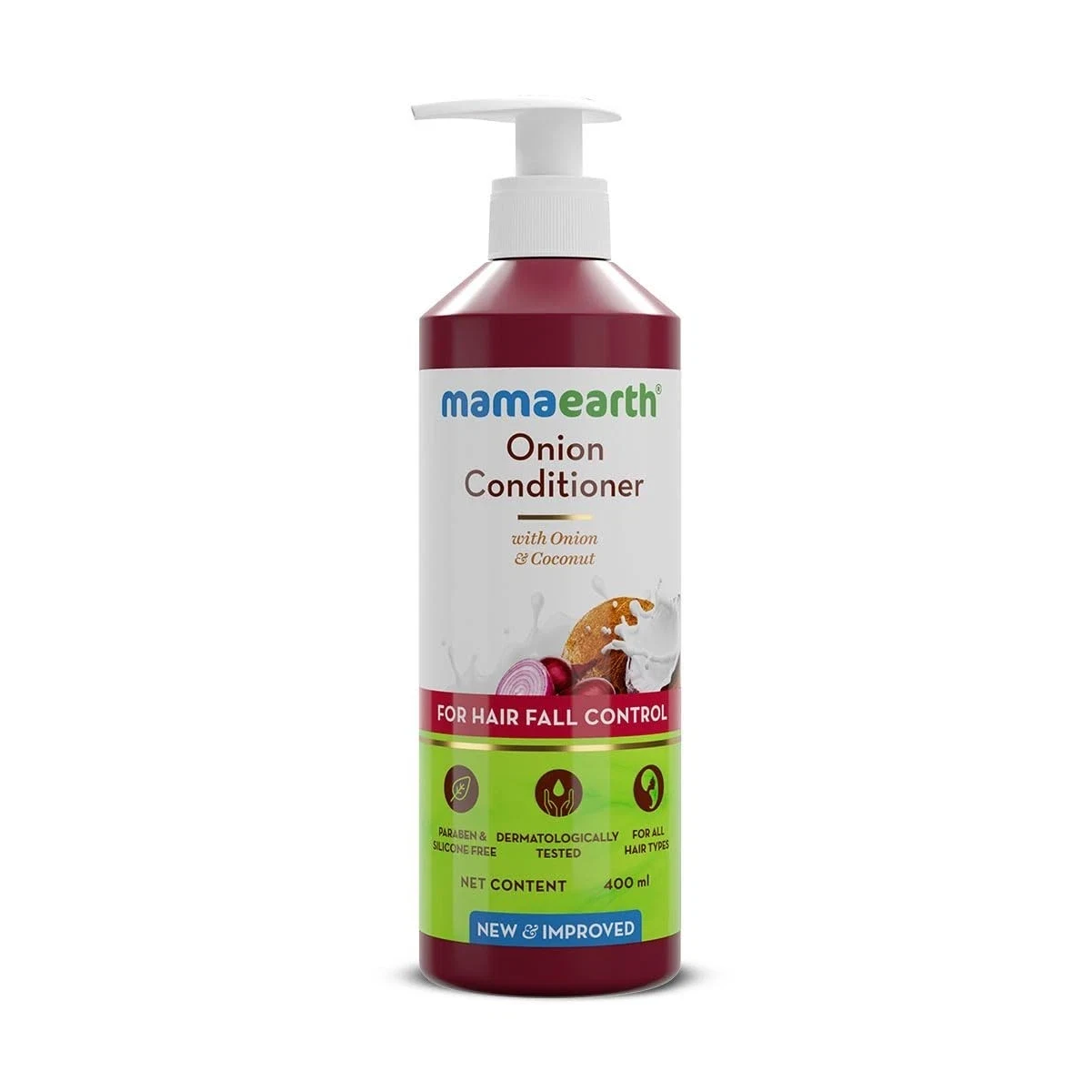 Mamaearth Onion Conditioner for Hair Growth & Hair Fall Control - 400ml