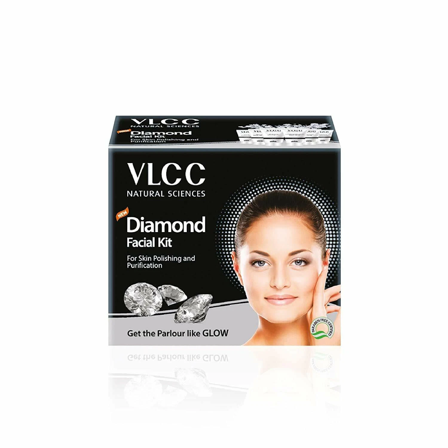 VLCC Natural Sciences Diamond Facial Kit - For Skin Polishing & Purification