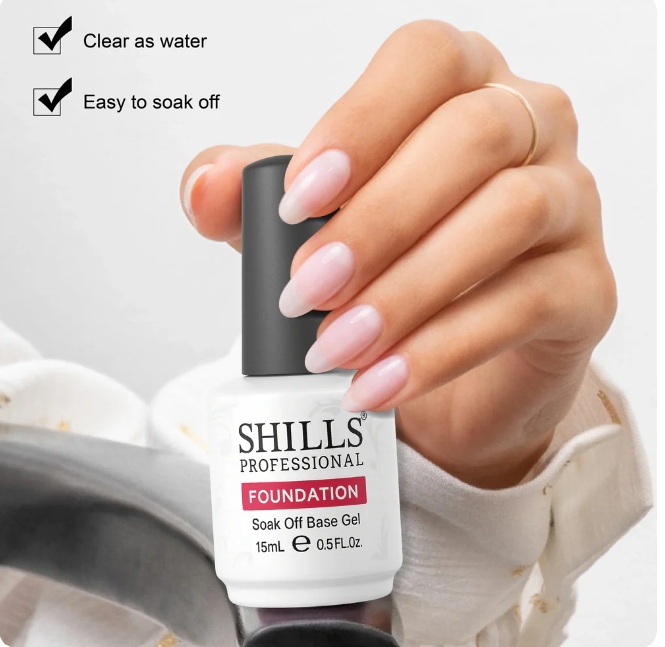 shills professional foundation soak off Base gel- 15ml thumbnail