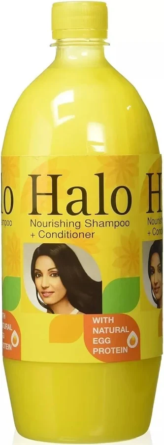 Halo Egg Protein Shampoo & Conditioner - Nourish, Strengthen & Smooth Hair - 1L