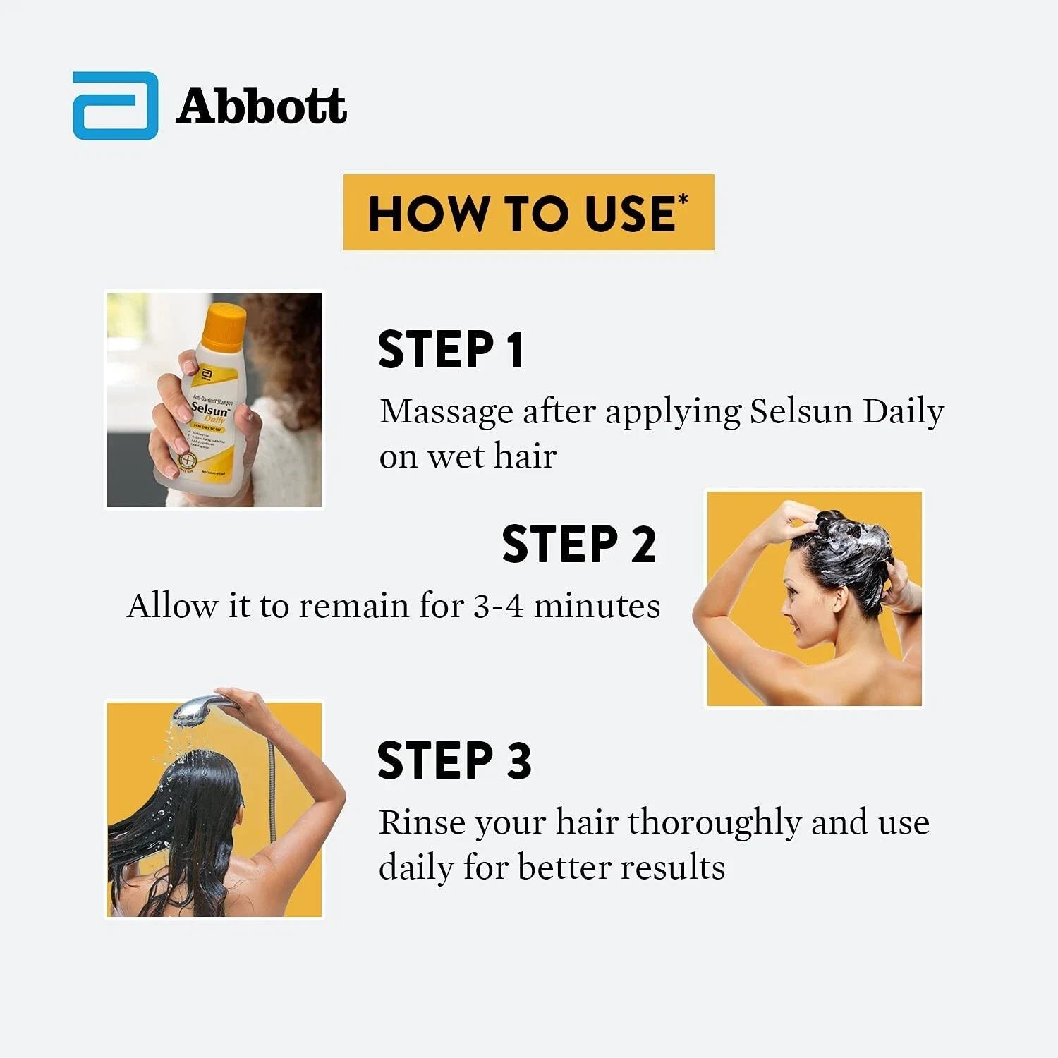 Selsun Daily Anti Dandruff Shampoo For Clears Dandruff Flakes & Itching thumbnail
