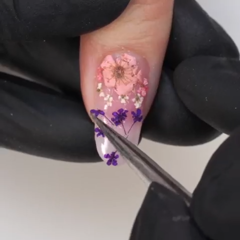 12 Colors Dried Real Flowers for Nail Art ,Resin craft & DIY design thumbnail