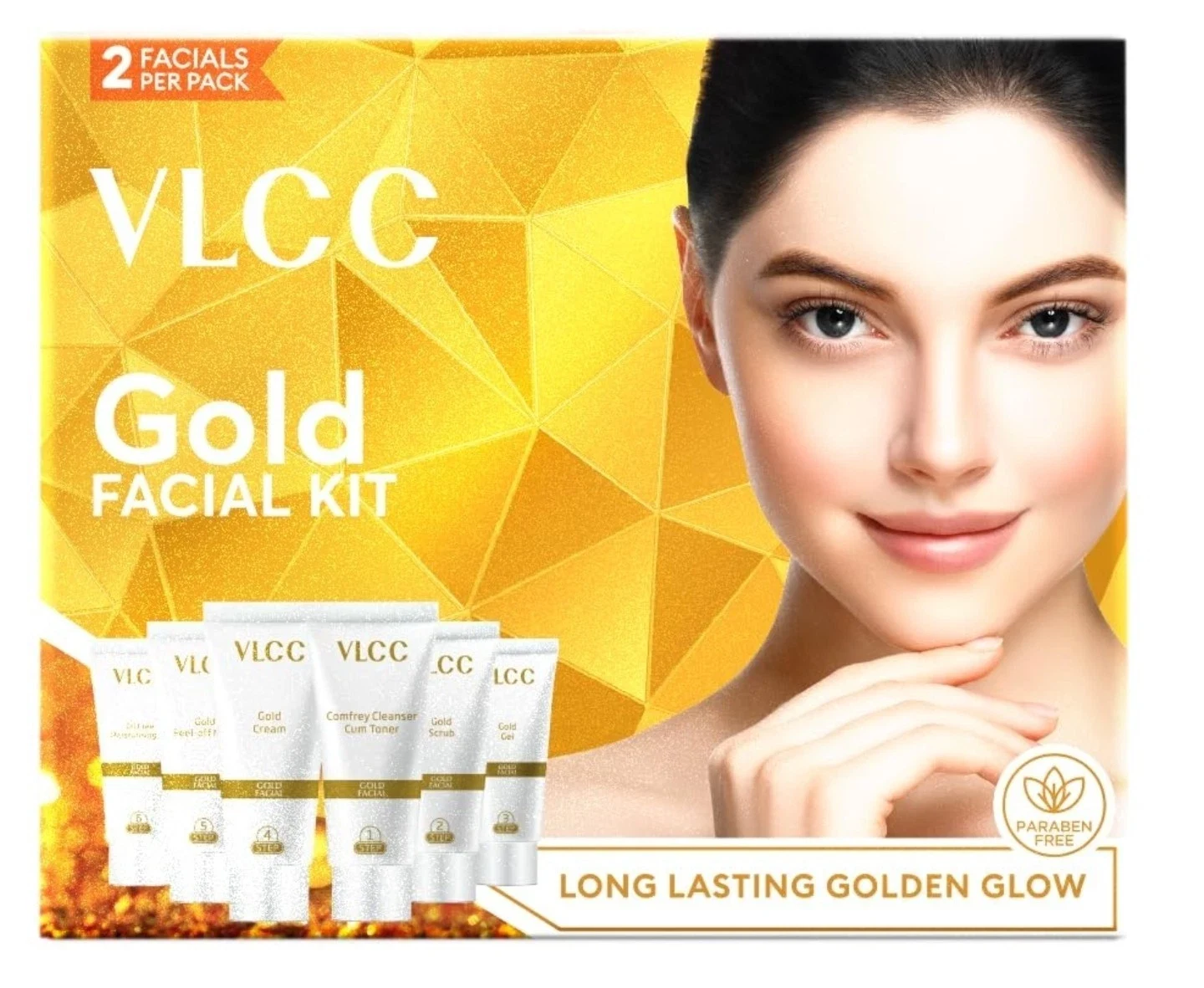 VLCC Natural Sciences Gold Facial Kit for Luminous and Radiant Complexion 60g thumbnail