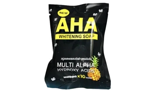 AHA Multi Alpha Hydroxy Acid 10X Whitening Soap For Perfect Skin 1 Bar 80g