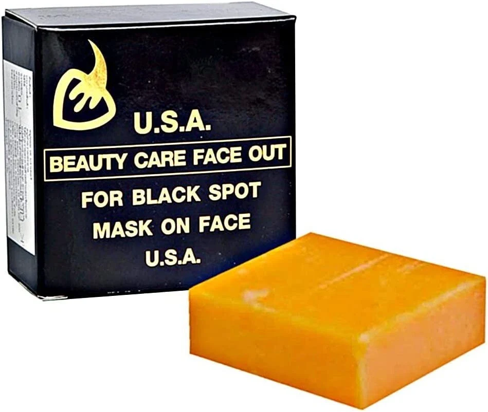 K Brothers Carrot Soap for Black Spot and Mask On Face 100g