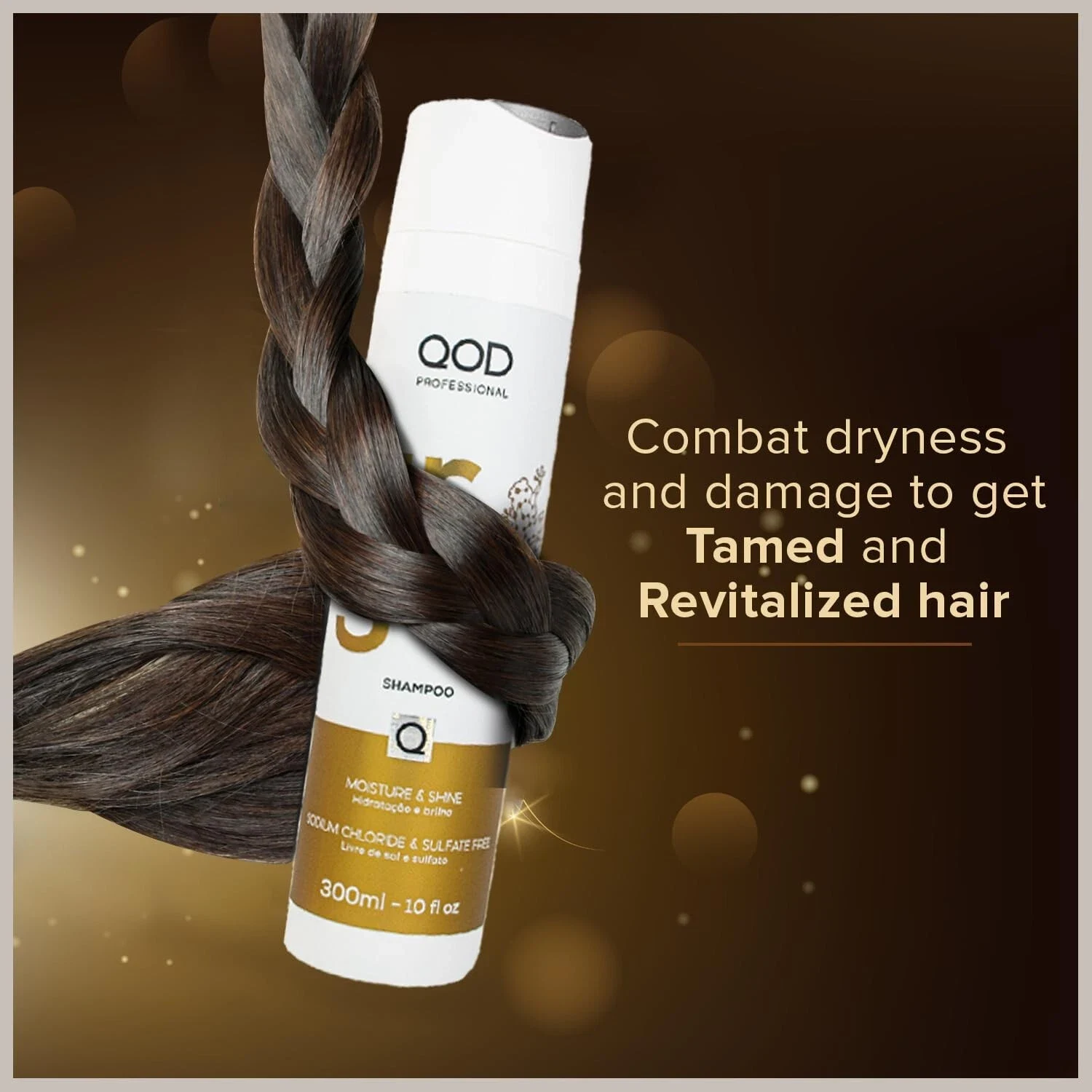 QOD Professional Argan Shampoo Sulphate & Sodium Chloride free 300ml thumbnail