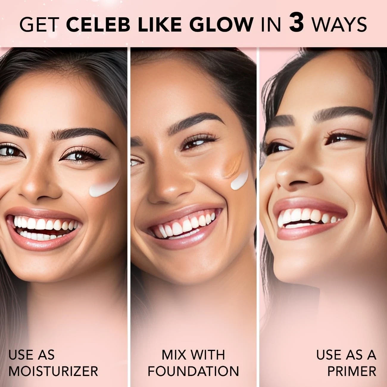 FACESCANADA Strobe Cream Rose Gold, Primer + Highlighter + Moisturizer 30ml thumbnail