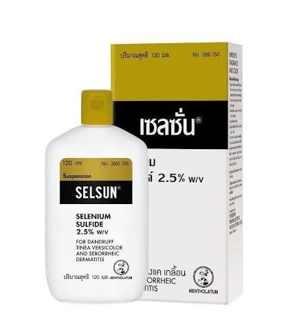 Selsun Selenium 2.5% Sulfide Anti Dandruff Shampoo 120ml