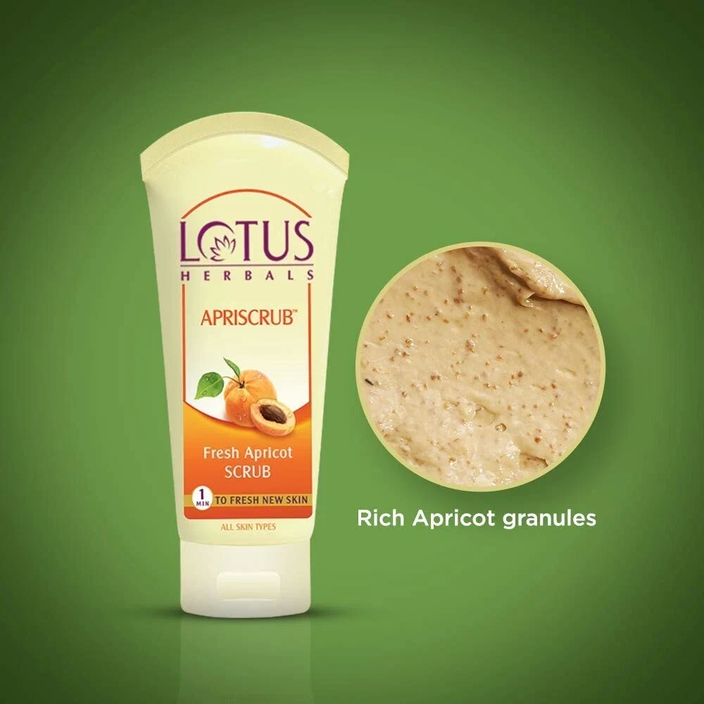 Lotus Herbals Apriscrub Fresh Apricot Scrub, 100g thumbnail