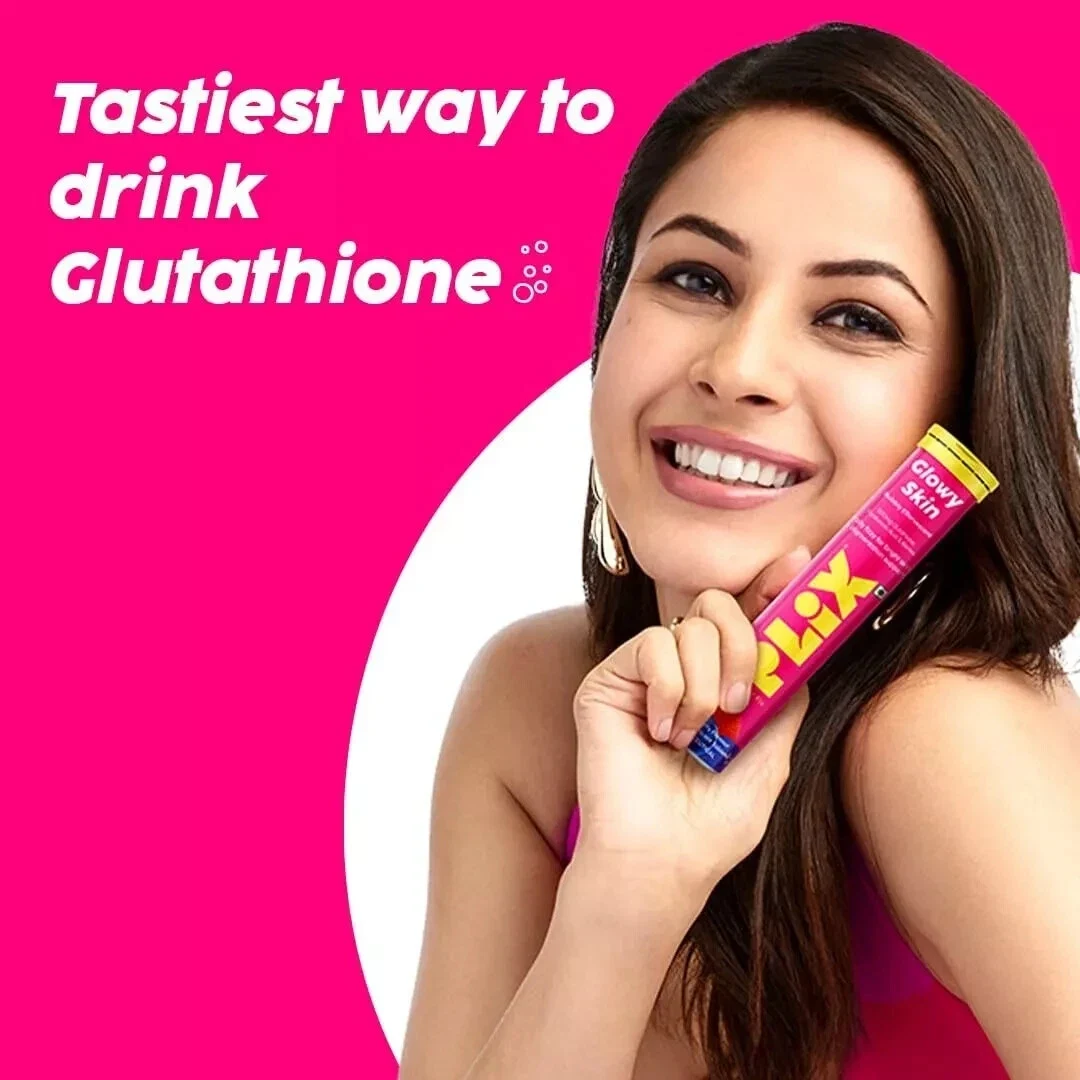 PLIX Glutathione Tablets With Vitamin C For Clear & Youthful Skin Strawberry 15p thumbnail