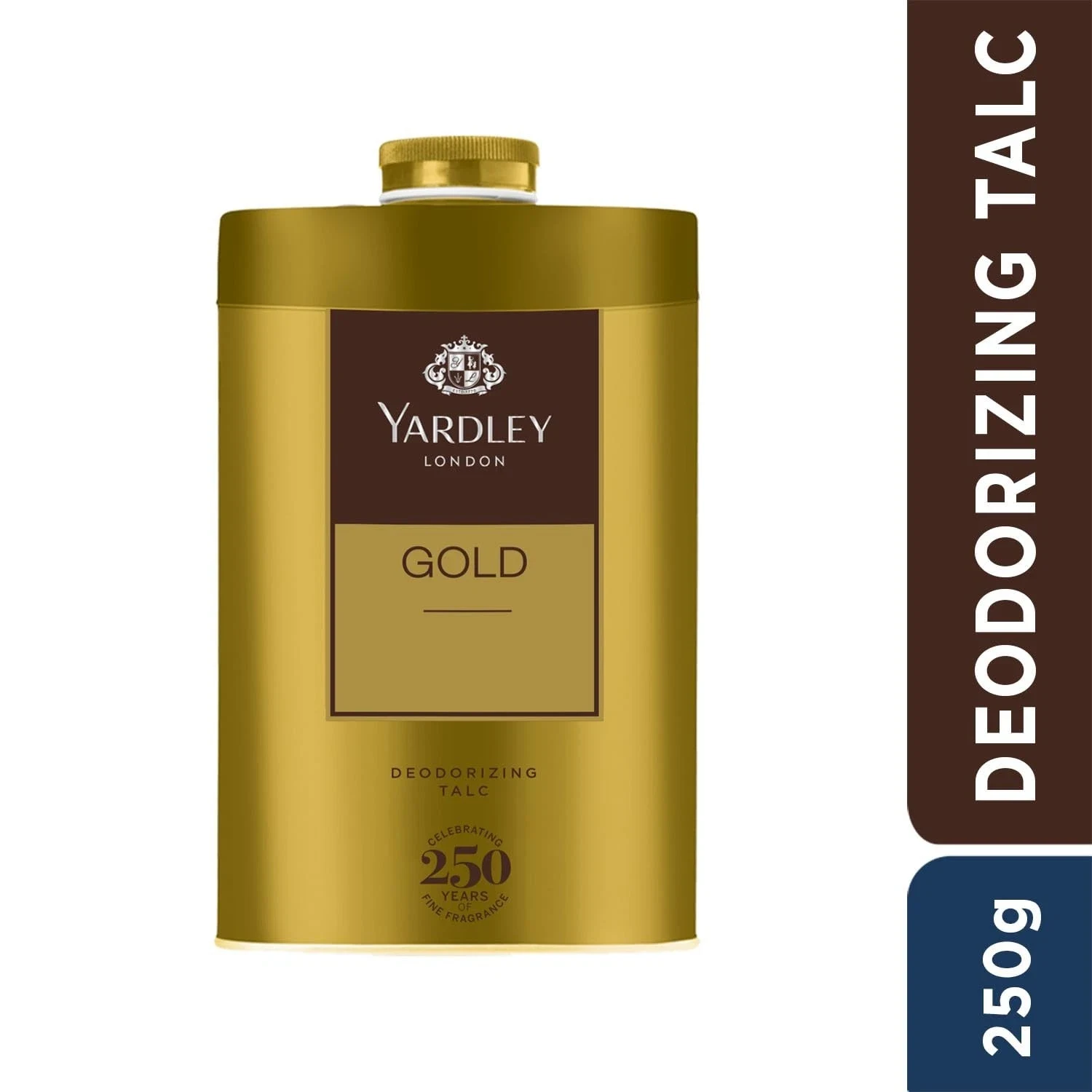 Yardley London Gold Deodorizing Body Talc With Woody Masculine Fragrance 250g thumbnail