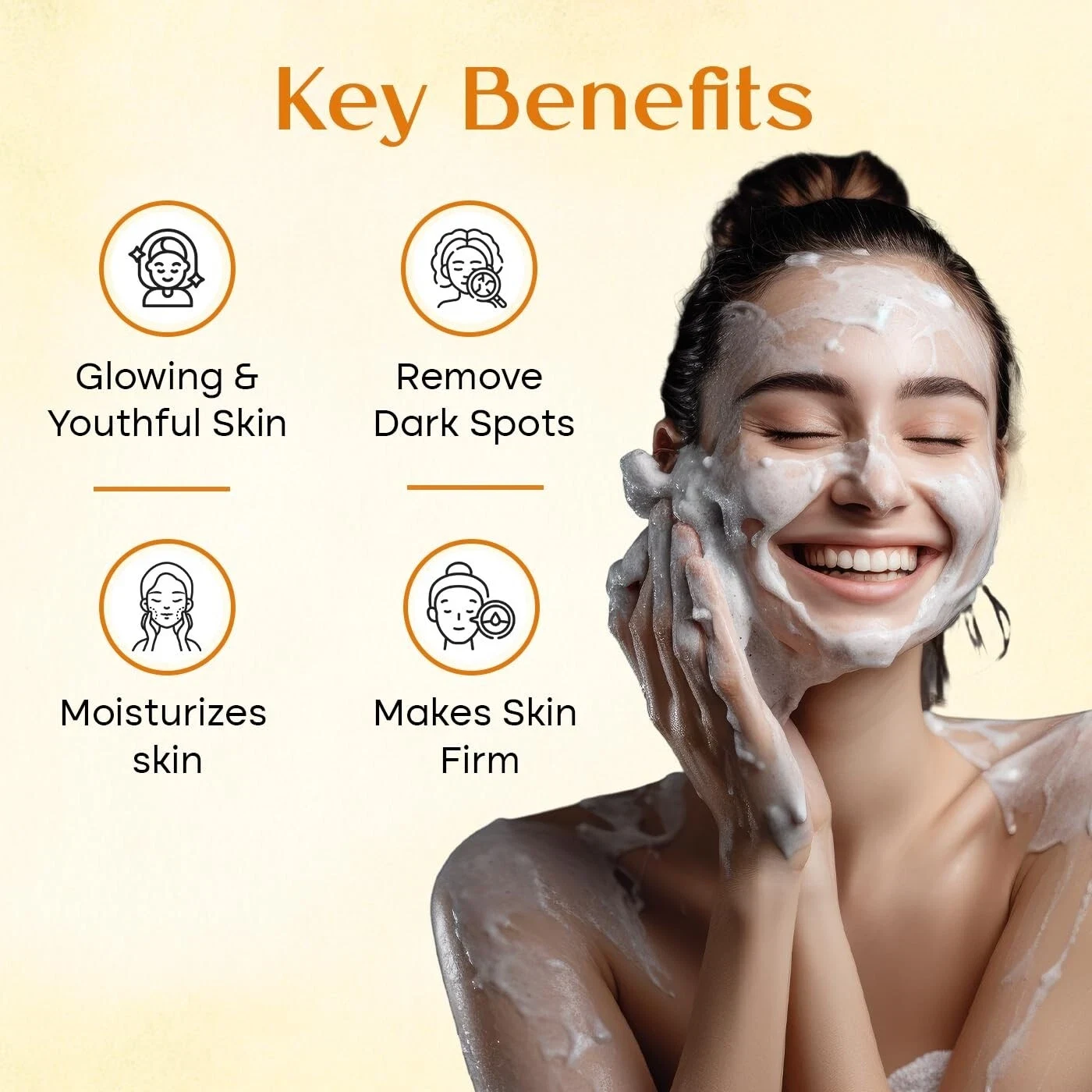 2 X Skin Sparkle Brightening Radiance Renewal Anti-Tan Soap Deeply Cleanses 100g thumbnail