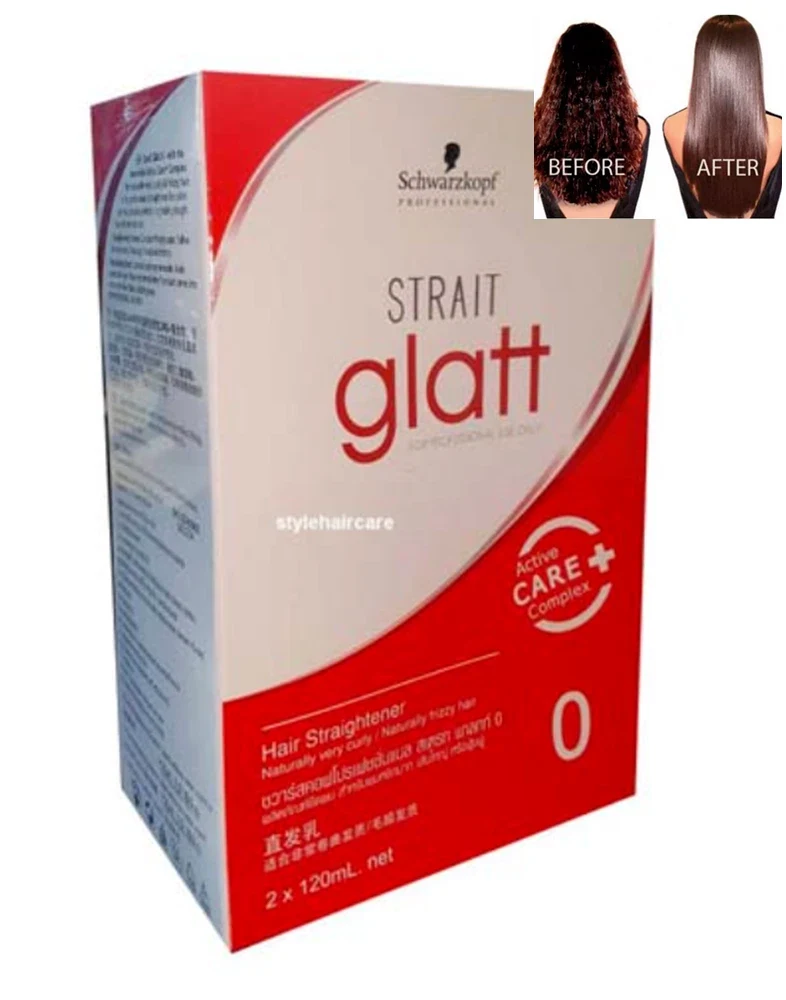 Schwarzkopf Glatt Straightening and Curling Cream 0+N 120ml