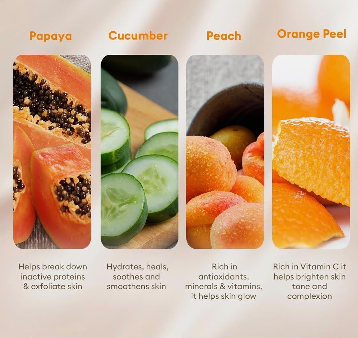 VLCC Papaya Fruit Facial Kit + FREE Rose Water Toner, 300 gm ( Salon Series ) thumbnail