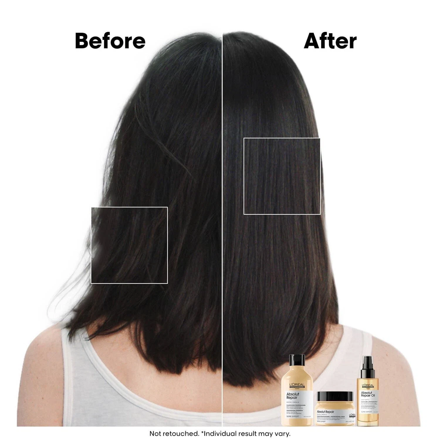 Loreal Professionnel Absolut Repair Shampoo 300ml And Professionnel Mask 250 ml thumbnail
