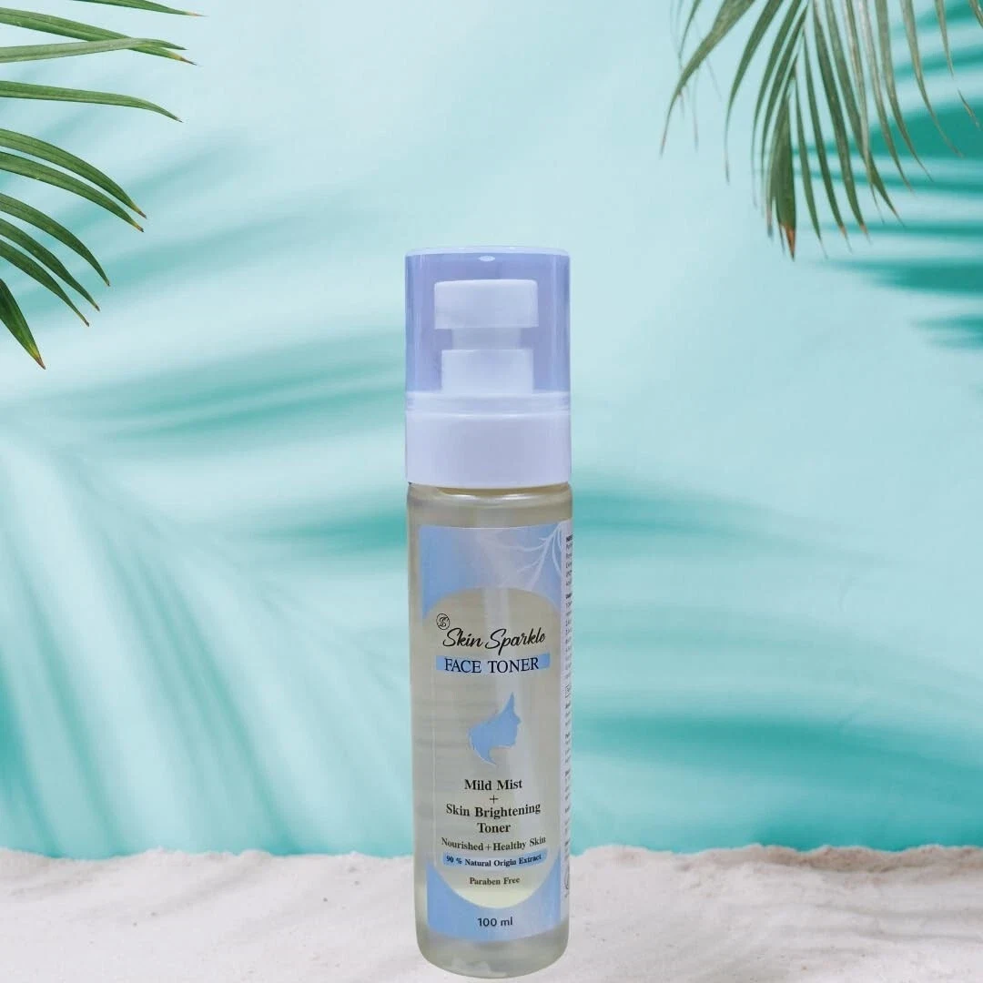 Skin Sparkle Face Toner Mild Mist With Skin Brightening Whitening Formula 100ml thumbnail