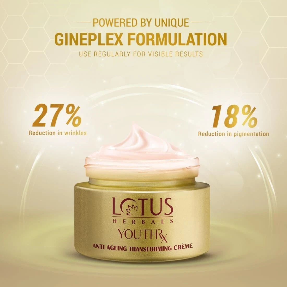 Lotus Herbals Youth Rx Anti-Aging Skin Care Transforming Cream SPF 25 Pa +++ 50g thumbnail