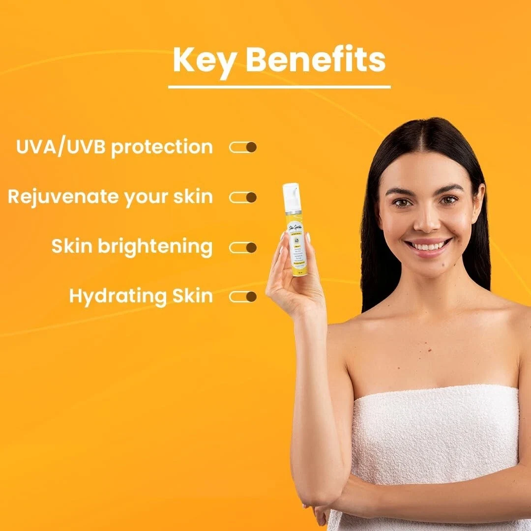 Skin Sparkle Super Bright Sunscreen Lotion Spf 40 PA+++ With UVA & UVB 60ml thumbnail