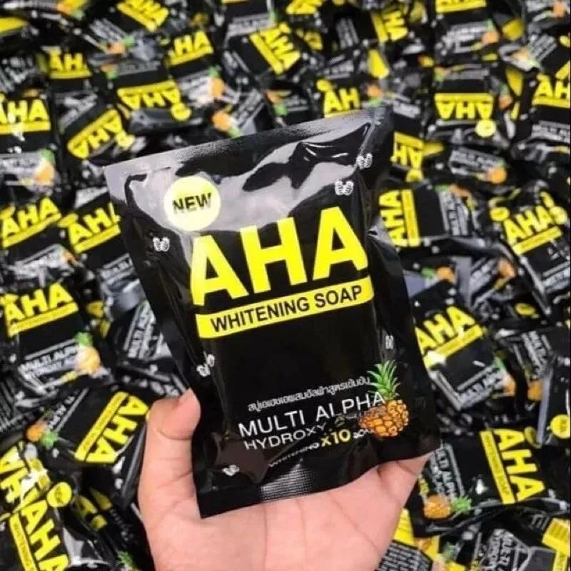 AHA Multi Alpha Hydroxy Acid 10X Whitening Soap For Perfect Skin 1 Bar 80g thumbnail