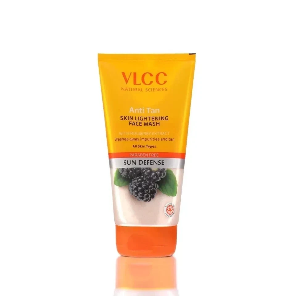 VLCC Anti Tan Skin Lightening Face Wash With Mulberry & Orange Peel 150g+150g thumbnail