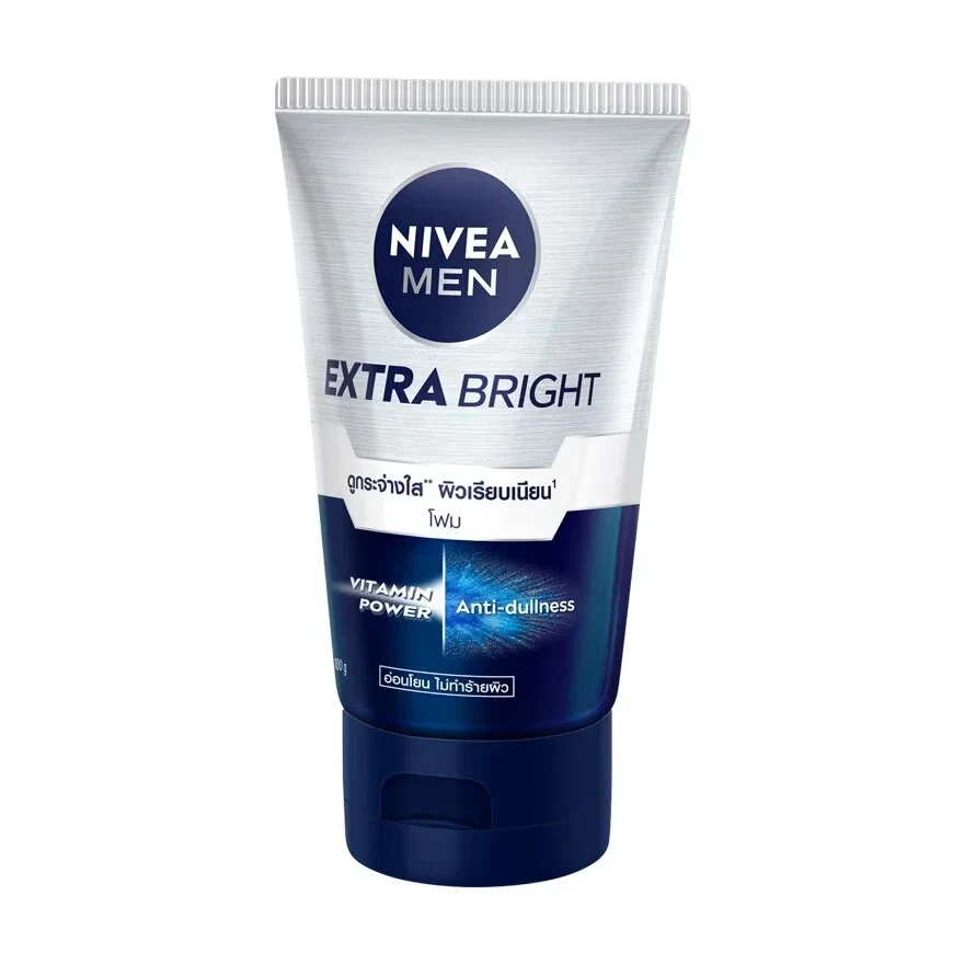 Nivea Men Extra Bright Pore Minimizer & Anti Dullness Mud Facial Foam 100g thumbnail