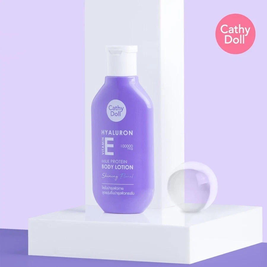 Cathy Doll Hyaluron Vitamin E Milk Protein Body Lotion Shining Floral 150ml thumbnail