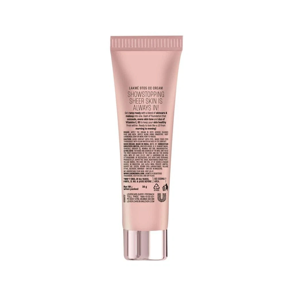 Lakme 9 to 5 Complexion Care Face Cream, Beige 30 g thumbnail