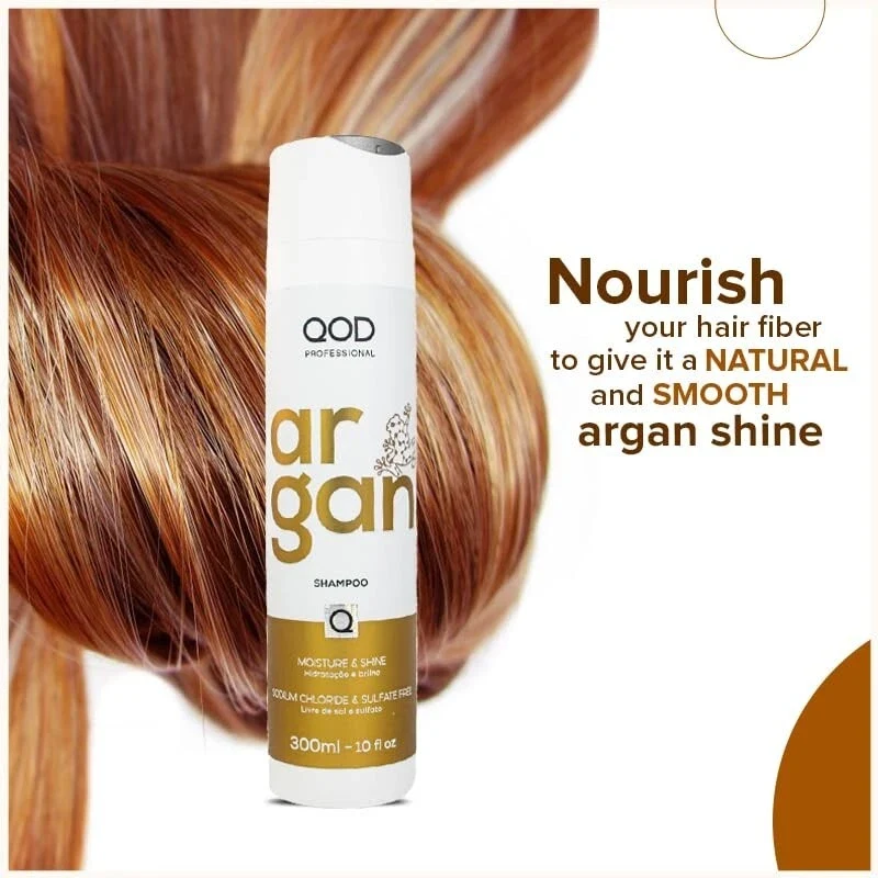 QOD Professional Argan Shampoo Sulphate & Sodium Chloride free 300ml thumbnail