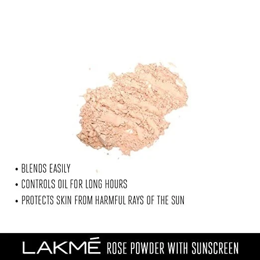 Lakme Rose Face Powder (Warm Pink and Soft Pink) Face Makeup for a Rosy Glow 40g thumbnail