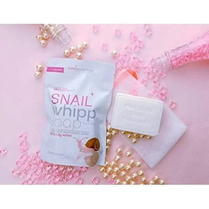 Snail Whipp Soap Intensive Whitening x10 Body White Soap For Skin 120 g thumbnail