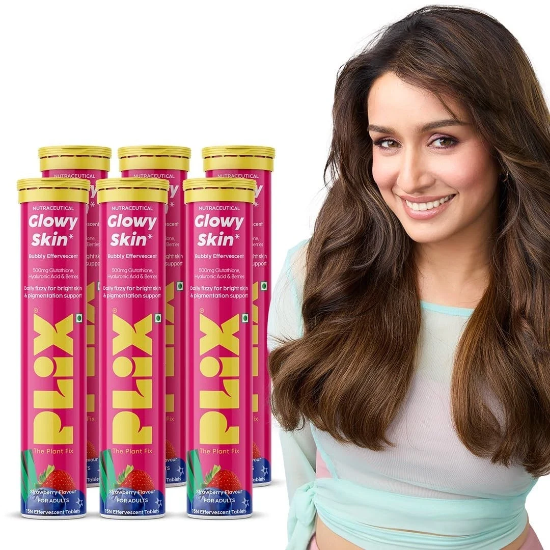 PLIX THE PLANT FIX Glutathione Effervescent Tablet For Glowing Youthful Skin 30T thumbnail