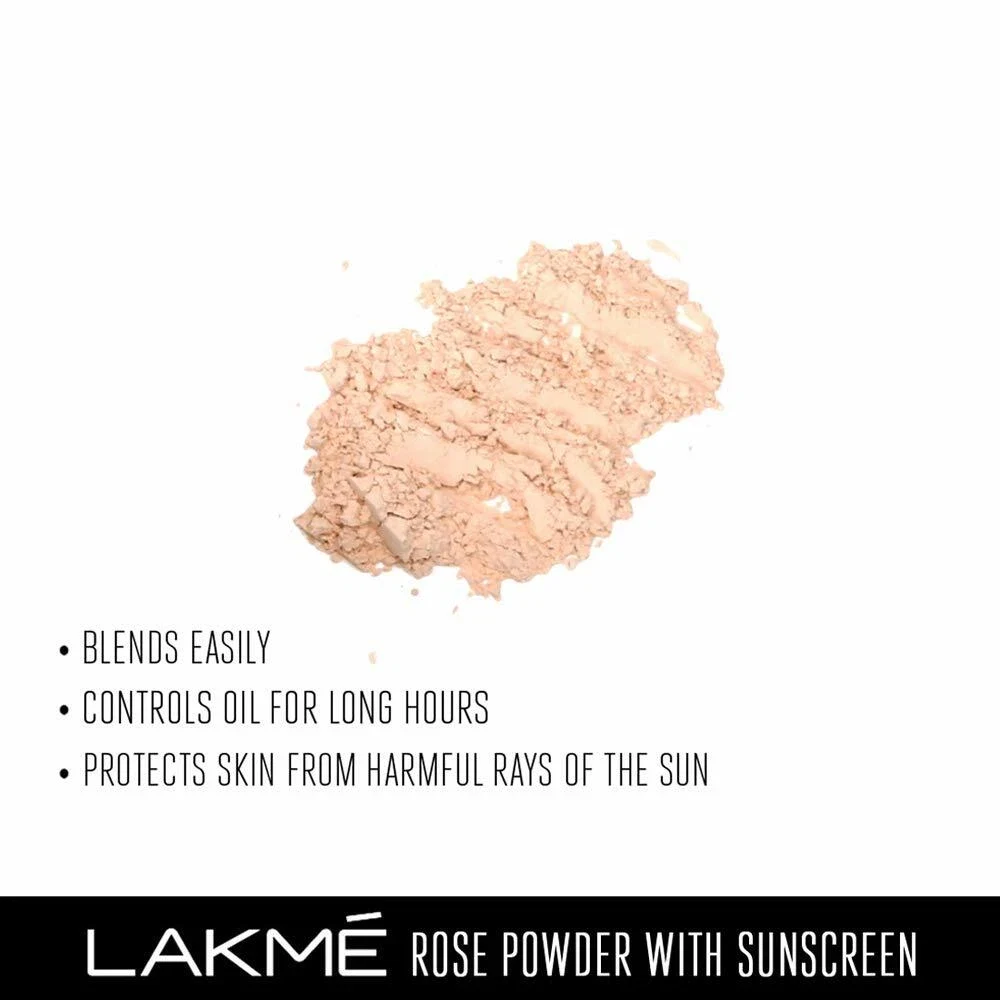 Lakme Rose Powder with Sunscreen | 01 Soft Pink | 40g thumbnail