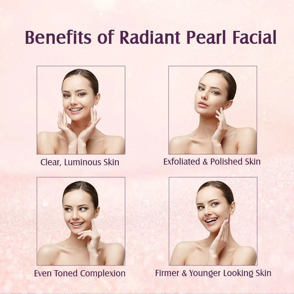 Lotus Herbals Radiant Pearl Facial Kit for Lightening & Brightening Skin 170g thumbnail