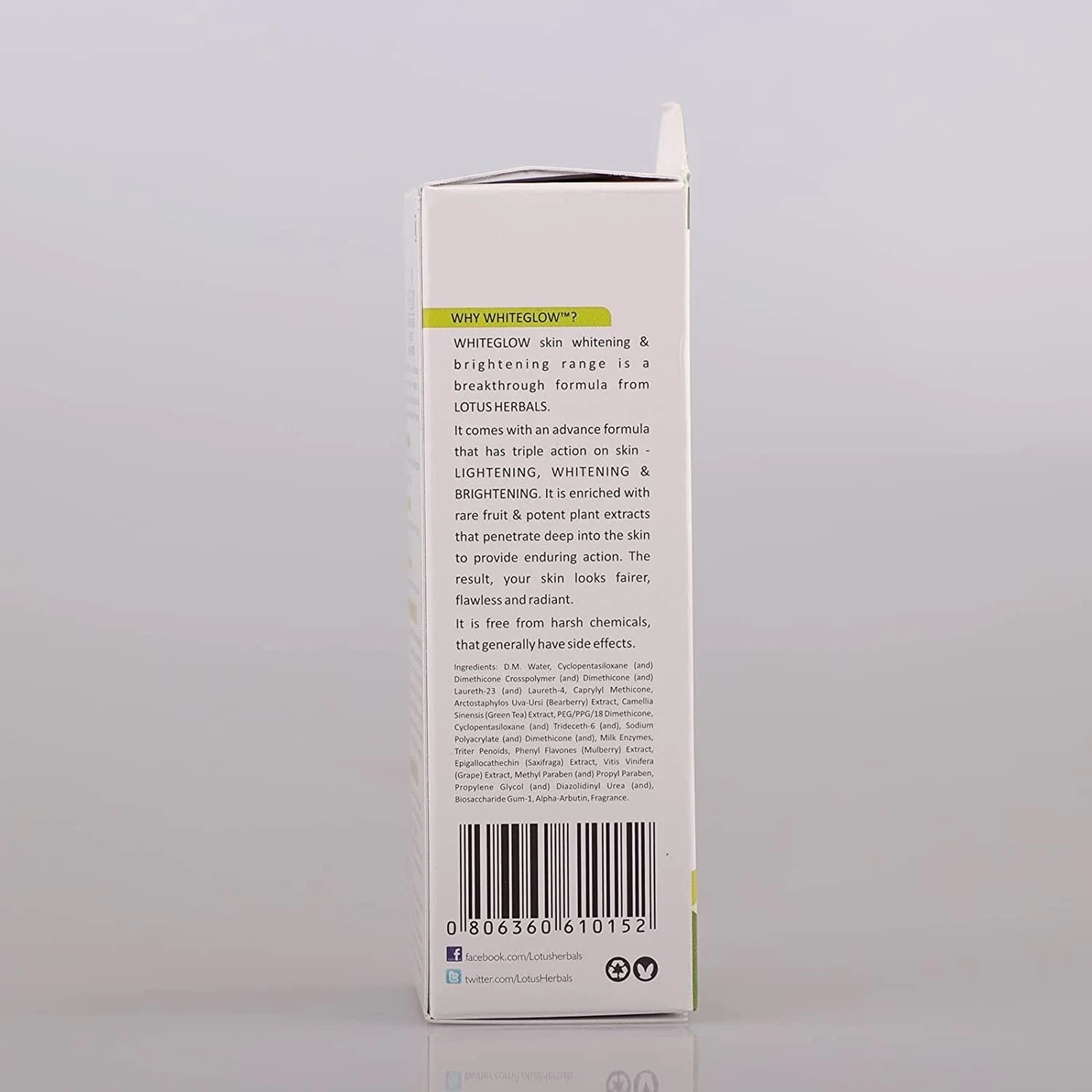 Lotus Herbals White Glow Intensive Skin Serum+ Moisturiser, 30ml thumbnail