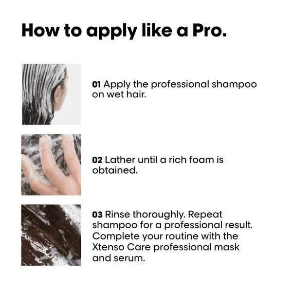 Loreal Professionnel X-Tenso Care Shampoo Sulfate Free For Smooth Hairs 1500ml thumbnail