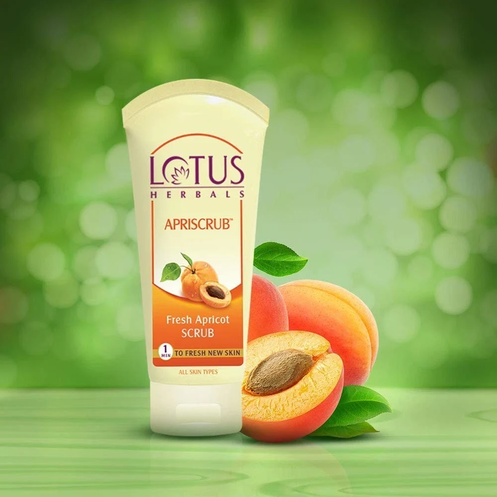 Lotus Herbals Apriscrub Fresh Apricot Scrub, 100g thumbnail