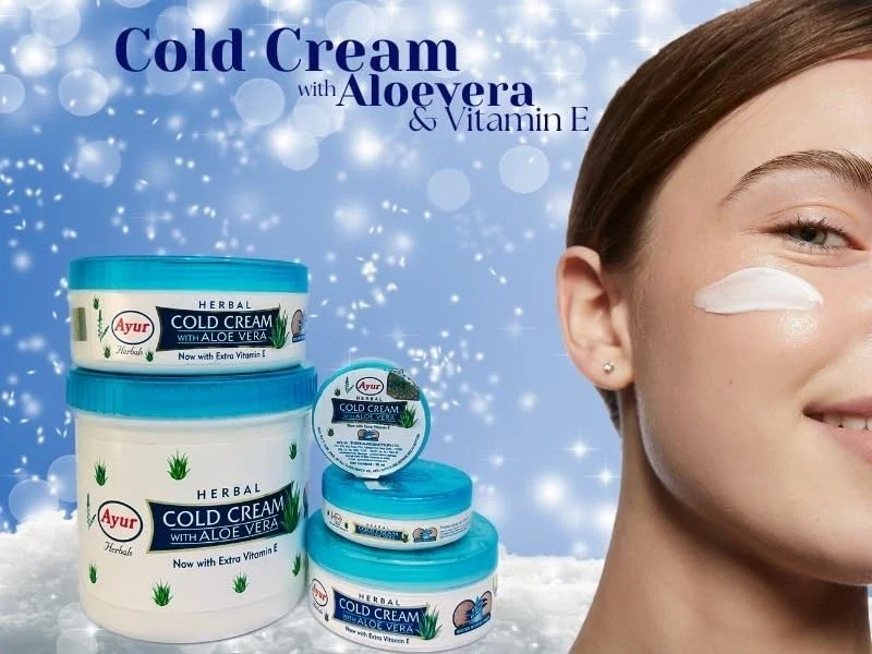 Ayur Herbals Herbal Cold Cream With Aloe Vera For Deeply Nourishing Skin 500ml thumbnail