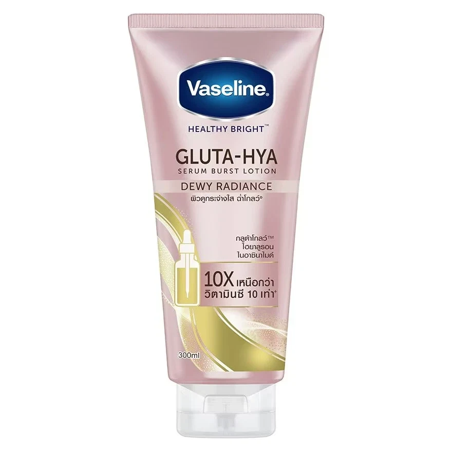 Vaseline Healthy Bright Gluta-Hya Serum Burst Lotion Dewy Radiance 290ml