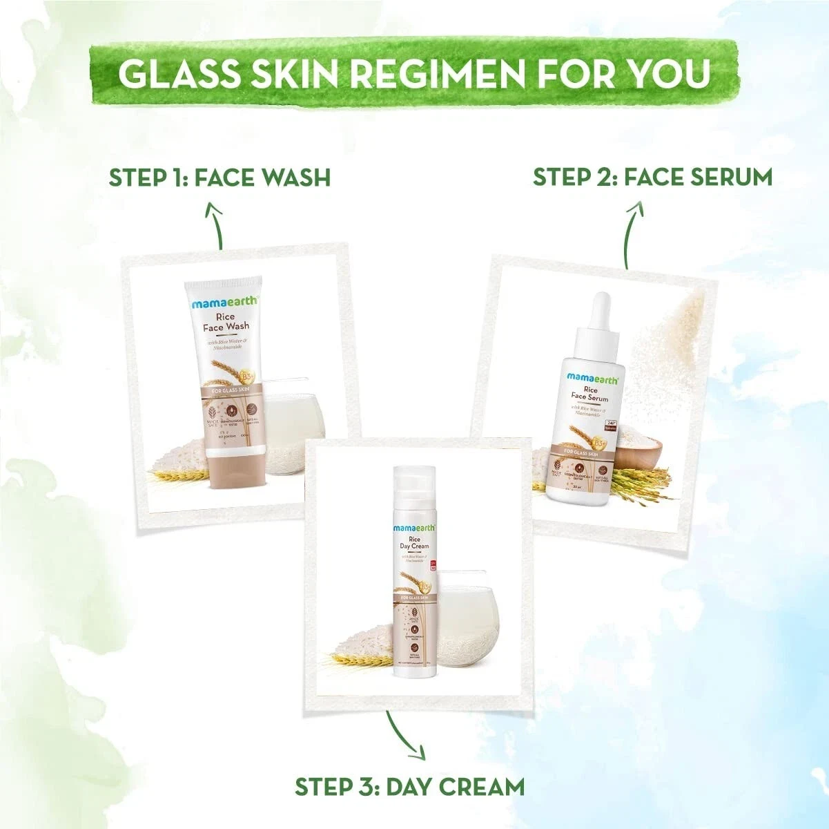 Mamaearth Rice Face Wash With Rice Water & Niacinamide for Glass Skin - 100 ml thumbnail