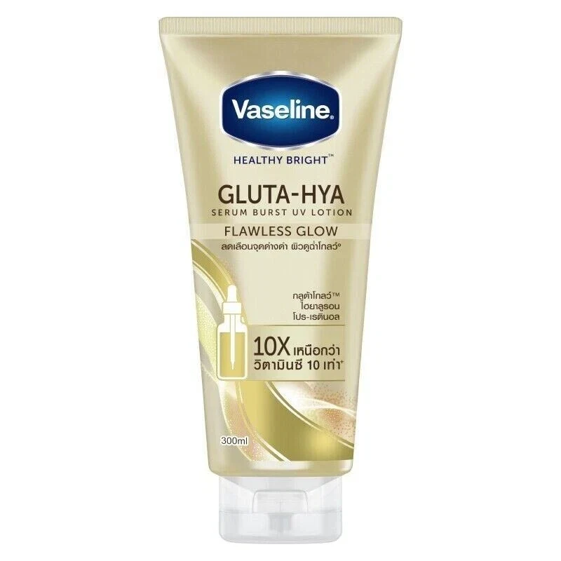 Vaseline UV Lotion Flawless glow + Overnight Radiance Lotion 300ml+300ml thumbnail
