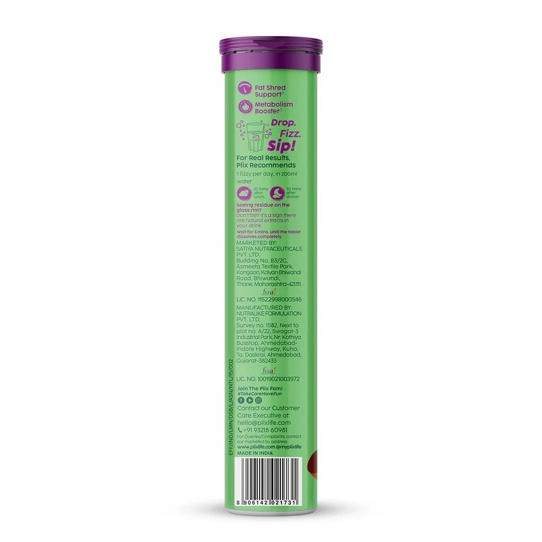 PLIX THE PLANT FIX Green Coffee Bean For Better Metabolism & Energy Levels 15Tab thumbnail