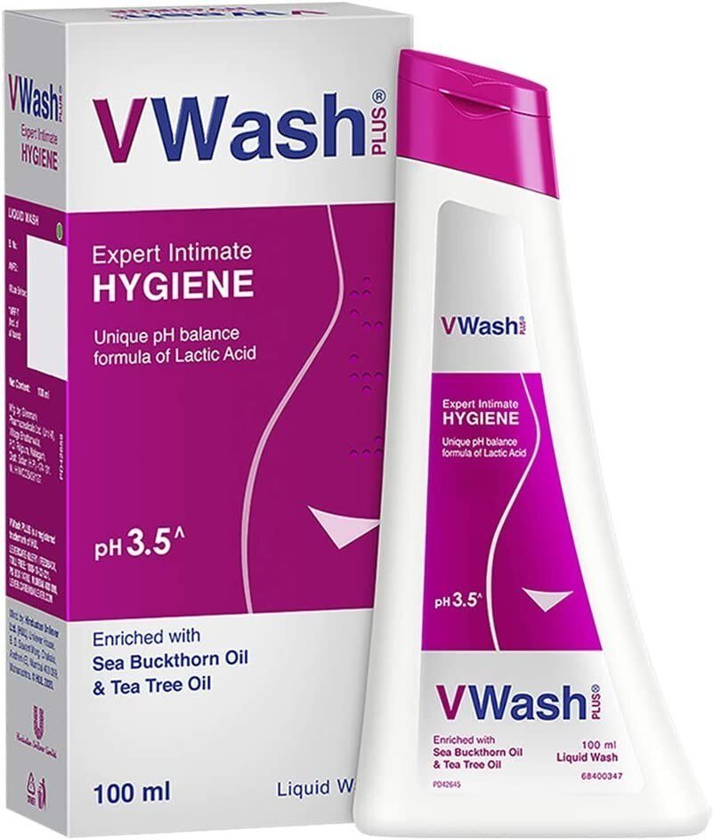 Vwash Plus Expert Intimate Hygiene with Tea Tree Oil for pH Balance thumbnail